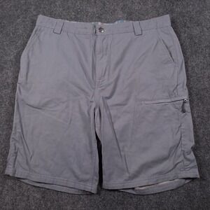 Smartwool Zapata Ranch Shorts Mens 36 Gray Merino Wool Zip Pockets Outdoors